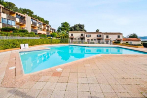 T2 avec piscine à 100m de la mer - parking